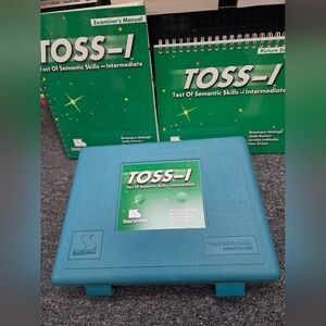 TOSS-I Card Game Set - Green and Blue